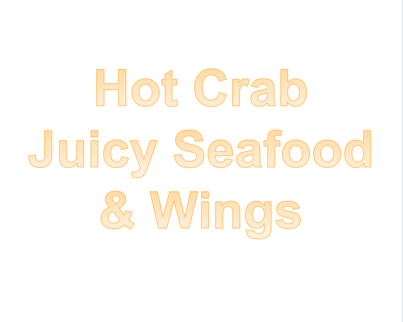 HOT CRAB JUICY SEAFOOD & WINGS logo